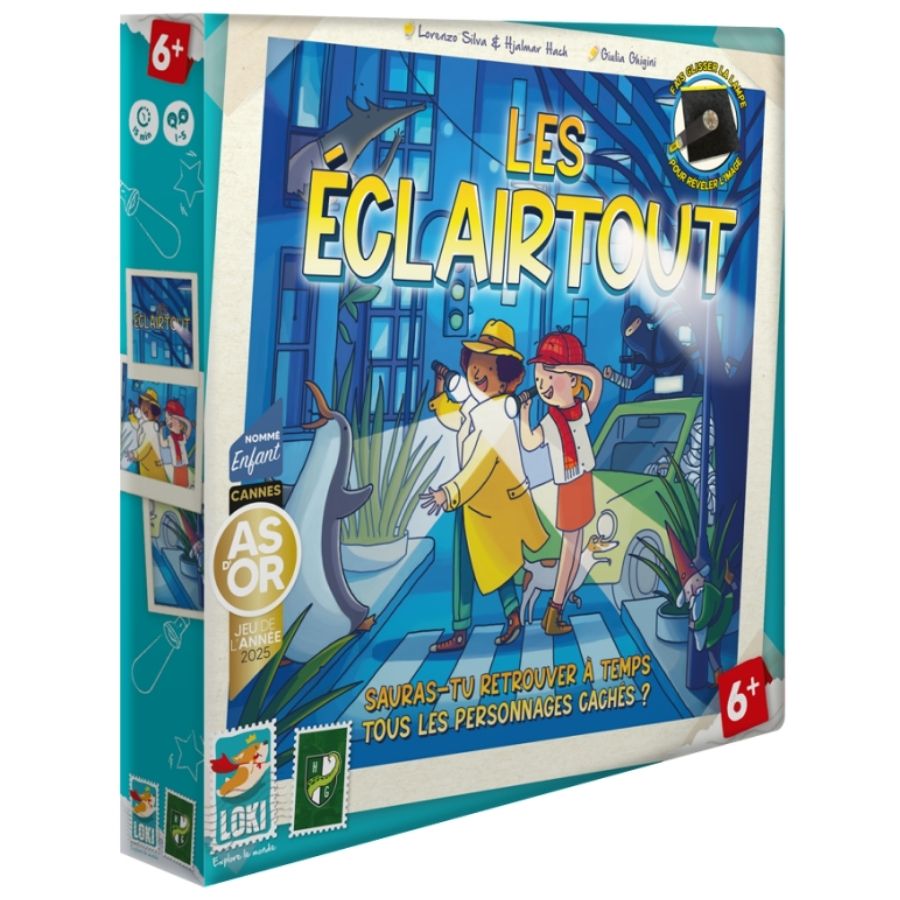 Les Éclairtout – Jeu Cherche & Trouve avec lampe magique | Loki
