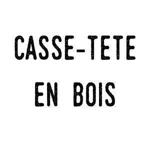 Casse-tête en bois