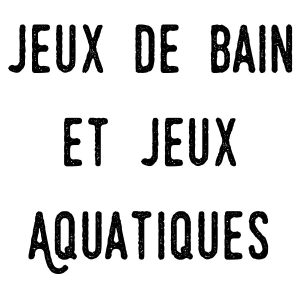 Jouets de bain et jeux aquatiques