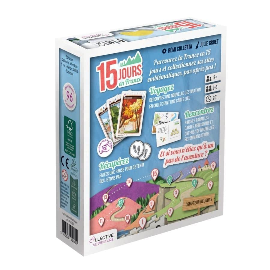 15 Jours en France | Jeu de collection et découverte – Image 2