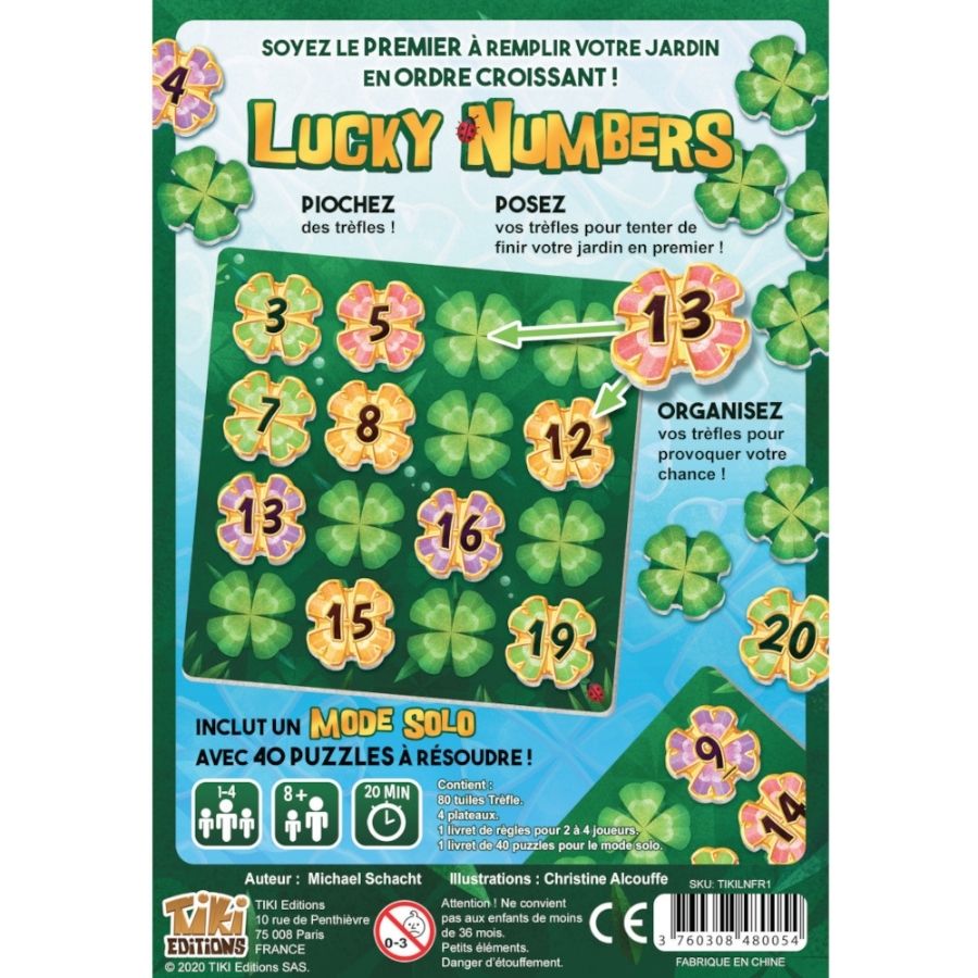 Lucky Numbers | Jeu de logique et de chance – Image 2