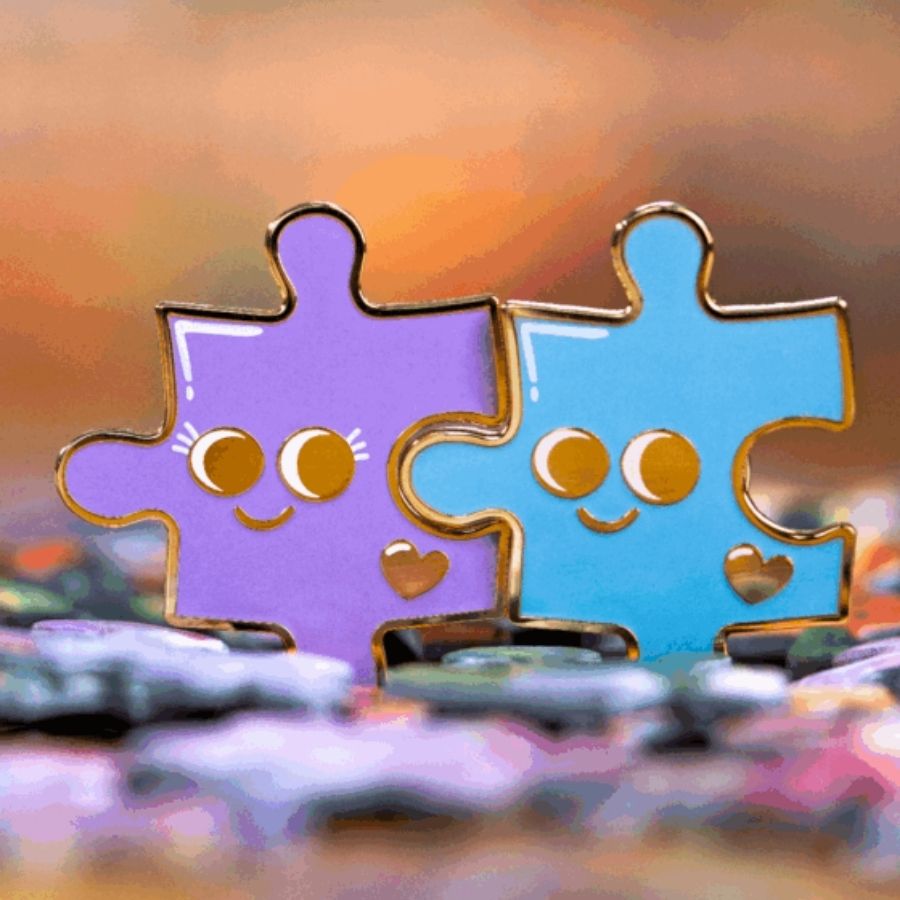 Pin’s Puzzle | Idéal pour la St Valentin – Image 2