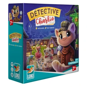 Détective Charlie – Jeu d’enquête coopératif pour enfants (LOKI)