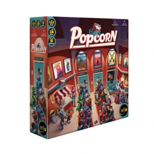 Popcorn – Jeu de gestion et bag-building sur le thème du cinéma (IELLO)