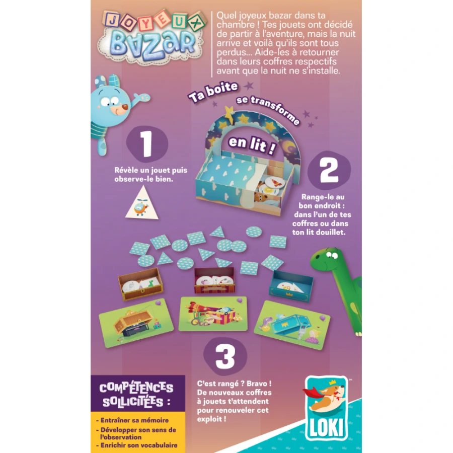 Joyeux Bazar – Jeu coopératif d’observation et de mémoire (LOKI) (4)