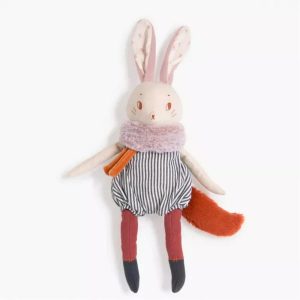 Peluche Plume – Lapin poétique Après la Pluie (1)