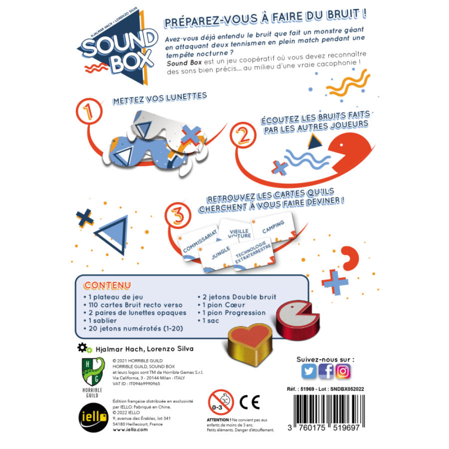 Sound Box – Jeu d’ambiance coopératif et sonore