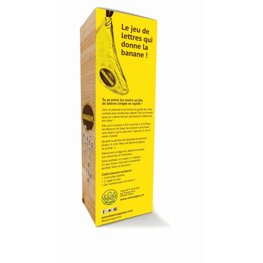 Bananagrams – Jeu de lettres en boîte Le Manège des Jeux (3)