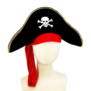 Bicorne Pirate avec foulard