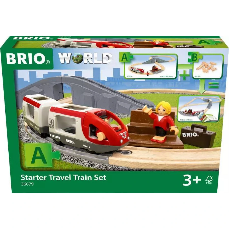 Circuit en 8 Voyageurs Pack A BRIO World