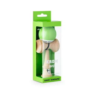 Krom Kendama Pop Lol Vert citron Bilboquet japonais (1)_11zon