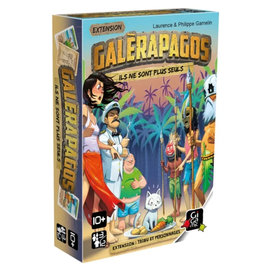 Galèrapagos Extension Tribu et personnages