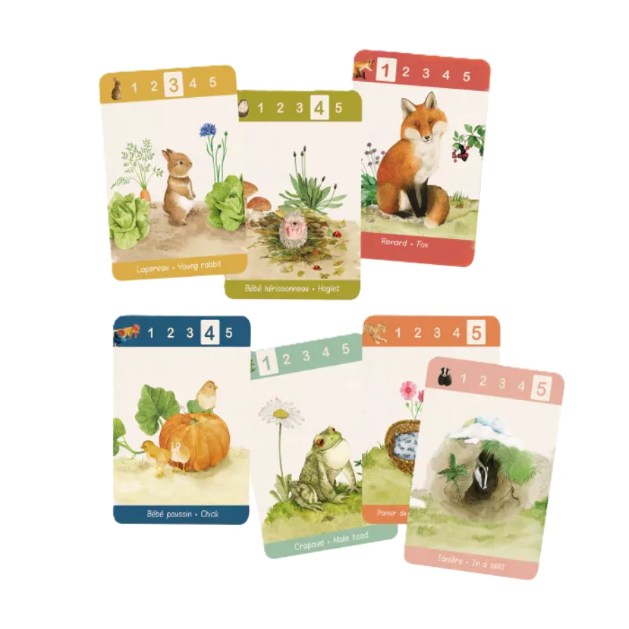 Jeu de 7 Familles – Le Jardin du Moulin – Moulin Roty