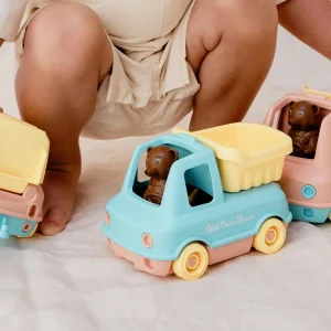 Le Camion Benne de Petit Ours Brun couleur Menthe