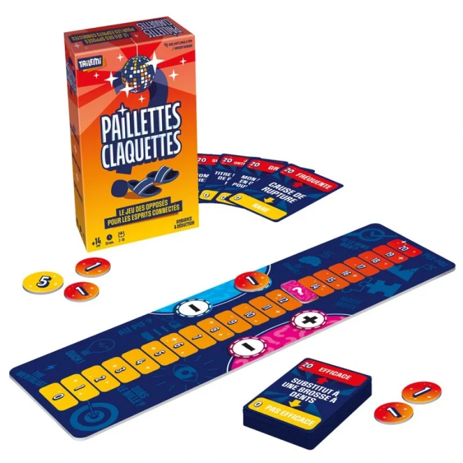 jeu d’ambiance Paillettes Claquettes