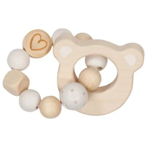 Hochet flexible – Tête d’ours