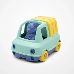 Le Camion Poubelle de Mr Renard Turquoise