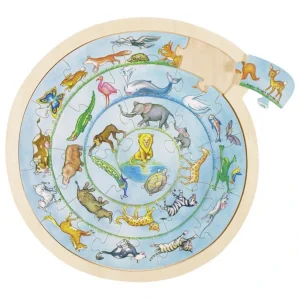 Puzzle, ronde des animaux