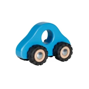 Voiture bleue à saisir, avec pneus