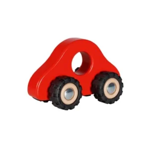 Voiture rouge à saisir, avec pneus