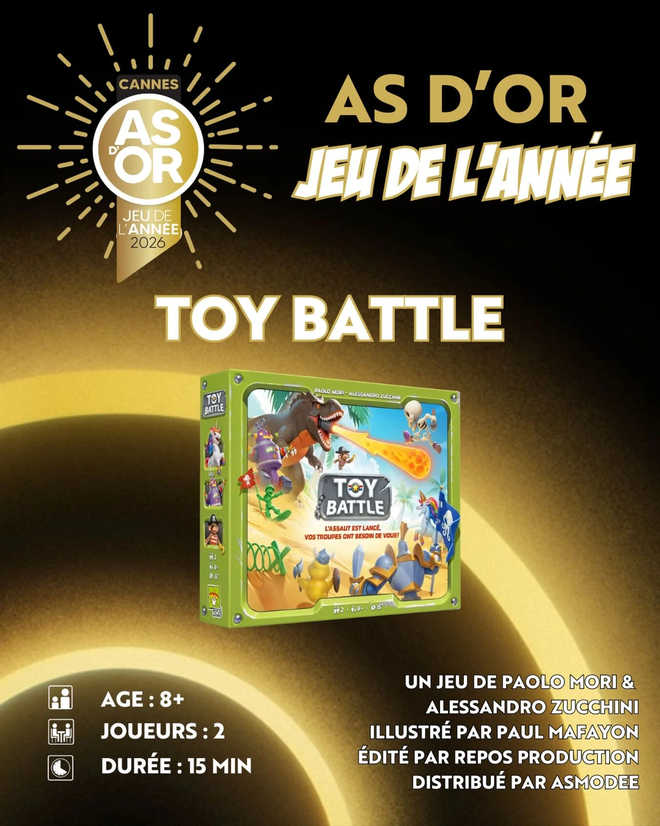 As d’Or 2026 jeu de l'année