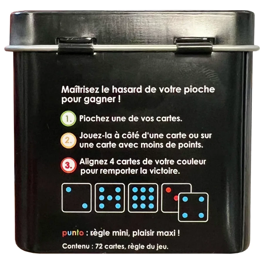 Punto - Jeu de Cartes Tactique et Poche