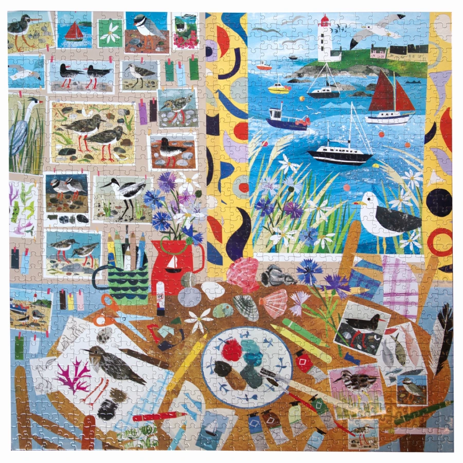 Puzzle 1000 Pièces Seabirds - eeBoo