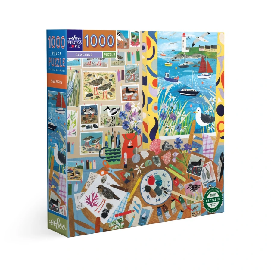 Puzzle 1000 Pièces Seabirds - eeBoo
