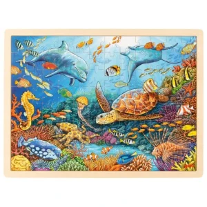 Puzzle en bois Grande Barrière de Corail 96 pièces