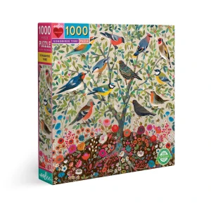 Puzzle Songbirds Tree – 1000 pièces (Eeboo)
