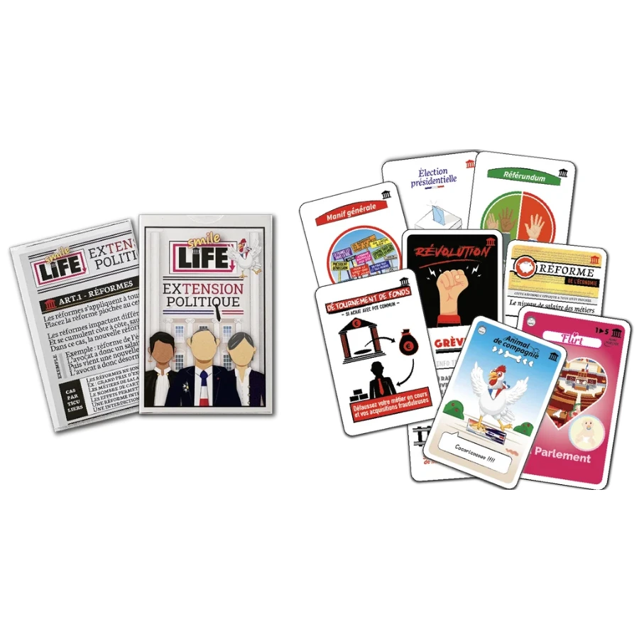 Smile Life – Extension Politique, réformes et élections cartes