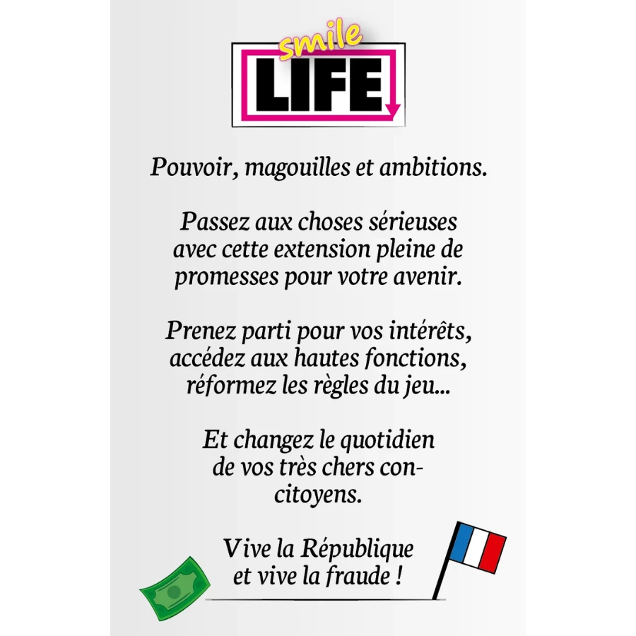 Smile Life – Extension Politique, réformes et élections