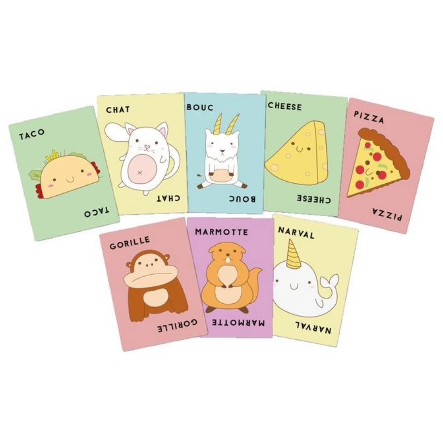 Taco Chat Bouc Cheese Pizza – Jeu de défausse dès 8 ans