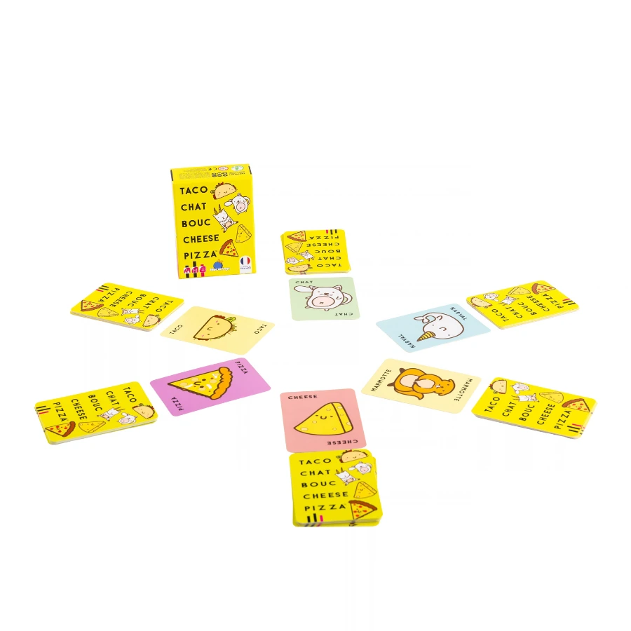 Taco Chat Bouc Cheese Pizza – Jeu de défausse dès 8 ans